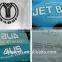 3D raised logo heat transfer sticker
