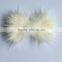 8CM Wholesale Mink Fur Bow Custom Mink Fur Plate