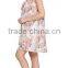 Sleeveless Ladies House Dress Digital Printed House Dress