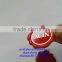 Red Color Gold Logo Embossed Wax Seal Stickers
