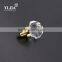 Gold Finish jewelry box crystal beads knobs