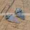 Alibaba China direct gemstone jewelry natural Madagascar agate handmade clay glue crystal pendant
