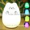 Hot sale animal vinyl toy pokemon kids night light toys