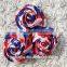 Factory direct sale cheap china wholesale satin flower for decoration in stock