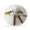 T shape strong vibration face lift 24k gold beauty roller