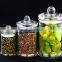 large food storage glass jar with lid