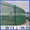 DM powder coated anping factory price steel palisade fence, low price steel palisade