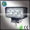 Wide Voltage Range 9w waterproof LED work light Truck light 12v LED Driving Light