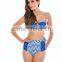 2017 new fashionable XXX high waist swim wear