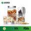 300ML Aluminum Lid PET Honey candy cookie mason jar