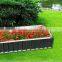 Corrugated color steel panel raised garden bed
