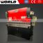 durable welded body CNC wc67y metal plate bending machine with foot pedal price