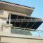 High ranking aluminium polycarbonate patio awning withstand rain and snow