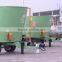 tmr folding mixing machine/feed mixer vertical trailer for cattle feed