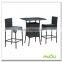 Audu Wicker High Back Dining Chair/High Back Bar Dining Chair