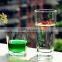 Drinking glass with diamond bottom Juice glass mug with diamond bottom