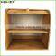 Bamboo large capacity rolltop bread holder Homex-BSCI