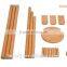 Solid beech Wood Coat Rack Hall Tree Hat Purse Display Stand