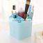 NEW Plastic delicate 4 compartment colorful barrel,pen container for study