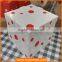 Window displays cardboard gift boxes for visual merchandising