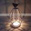 2017 Bird cage morden New Model OEM Metal Lantern Candle Holders