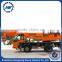 8 Ton Lifting Weight Pickup Truck Crane With Double Winch For Sale