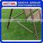 Iron outdoor double haning swing brown chair