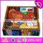 2017 New design educational toy children wooden cube puzzle W14F055