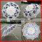 Anji umbrella factory 100% cotton handmade wooden stick lace parasol