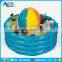 Hot Sale Blue Inflatable Cooler With Colorful Inflatable Beach Ball