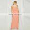 2017 Summer Surplice Neckline Sexy Chiffon Maxi Dress For Ladies HSd9011