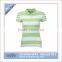 yarn dyed stripe quick dry polo shirt xxxl us size