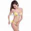 Many Colors Available Extreme Micro Mini Girl Yellow Bikini Swimwear Swim Suit