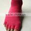 five toe Yoga Pilates non slip socks