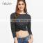 MAXNEGIO clothing women sports long sleeve casual top