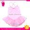 Wholesale girls light pink gymnastics ballet leotards for sale
