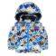 2015 Fashion Printed Winderproof Winter Jacket For Child