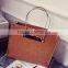 DY0126Z Europea Retro Spain Handbag Fashion pu Clutch Tote Bag