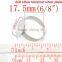 Custom 20PCs Silver Plated Adjustable Oval Cabochon Ring Settings
