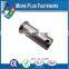 Made In Taiwan Bright Zinc Plated Steel Plain Finish Universal Clevis Pin