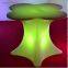 led illuminated furniture coffee bar table