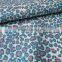 free sample available fluorescence color leopard grain glitter fabric