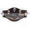 XP-LB-6118 Popular accessories leather Bracelet jewelry nail rivet fire skull leather bracelet