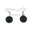 Fashion Cheap Anti-War Peace Sign Turquoise Drop Earring