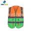 Fluorescent safety vest green high quality safety working vest