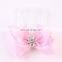 Newborn Infant Toddler Girls Baby Stripe Bowknot Rhinestone Beanie Hat Comfys Hospital Cap