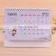 Cute design high quality desk calendars /calendars planners /table calendar with custom logo printing