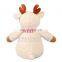 Custom cute plush stuffed christmas reindeer toys