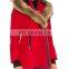 red fashion coats models fur underwear fox fur coat fur coat