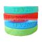 customized cheap silicone wristbands for promotional